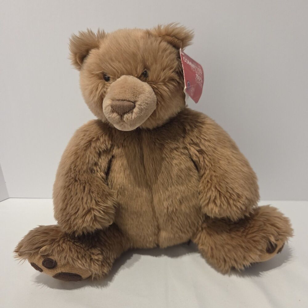 Nwt New With Tag GUND Brown Teddy Bear Kohl’s Exclusive Kohls Cares 12"